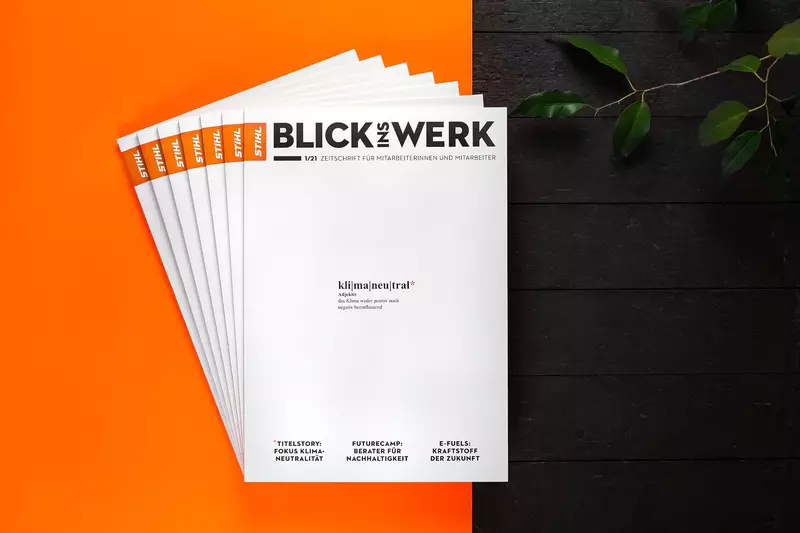 STIHL Blick ins Werk Mitarbeitermagazin 1-2021