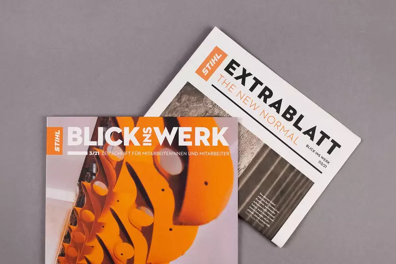 STIHL Blick ins Werk Mitarbeitermagazin 3-2021