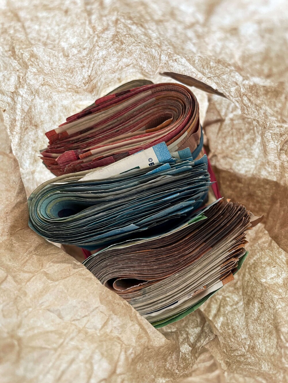 image of a bundle of money